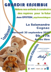 Affiche Conference cognac 30 09 15.